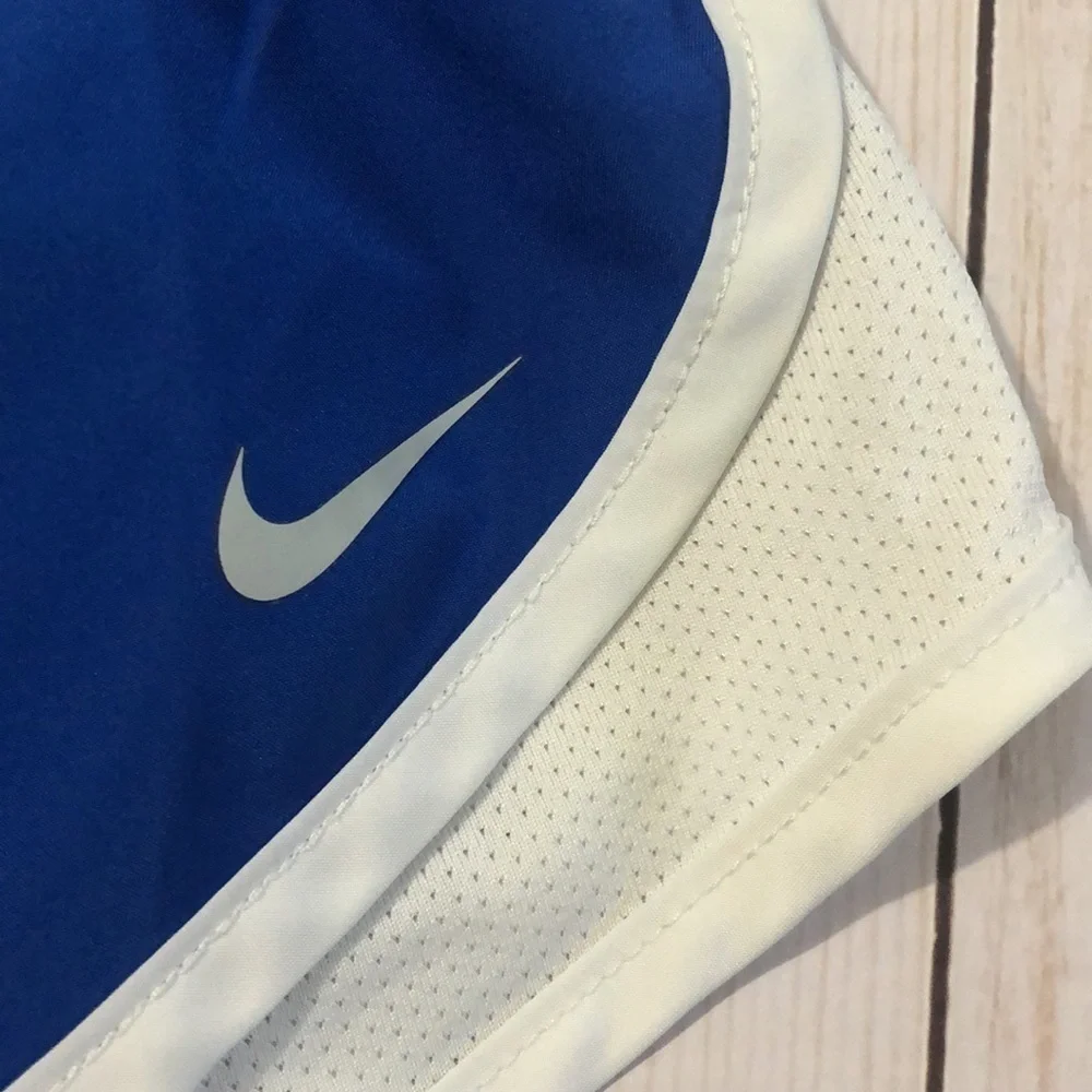 Nike Blue and White shorts size L